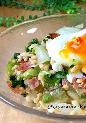 炒めぶっかけうどん-レシピのメイン写真