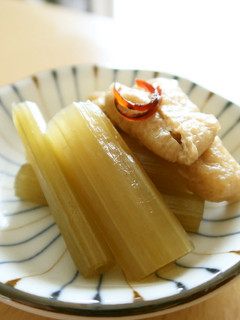 フキと油揚げのピリ辛煮-レシピのメイン写真