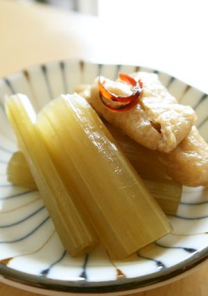 フキと油揚げのピリ辛煮-レシピのメイン写真