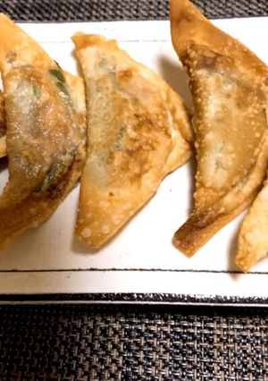 簡単！超美味いつまみ梅しそ納豆の包み揚げ-レシピのメイン写真