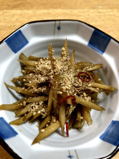簡単!ご飯が進むきんぴらごぼう(^o^)-レシピのメイン写真