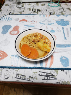 海老のスープパスタ-レシピのメイン写真