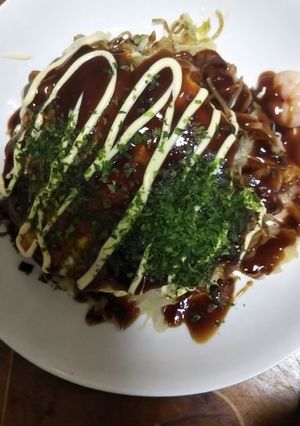 家庭で作る広島風お好み焼き（４人前）-レシピのメイン写真