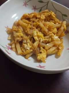 簡単!冷凍ポテトの卵炒め-レシピのメイン写真