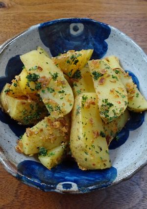 レンチンでアンチョビポテト-レシピのメイン写真
