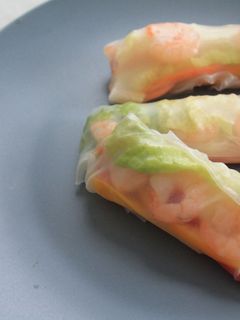 エビ入り生春巻き-レシピのメイン写真