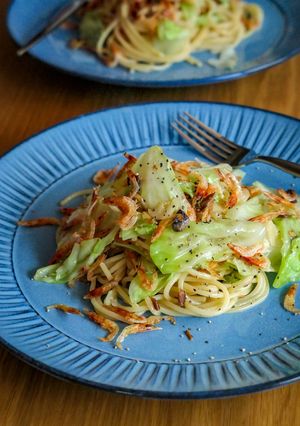 アンチョビと桜海老のパスタ-レシピのメイン写真