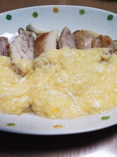チキンソテーの白だし卵あんかけ-レシピのメイン写真