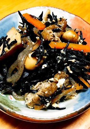 我が家のひじき煮✩⡱-レシピのメイン写真