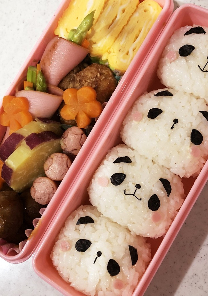 パンダのお弁当 中学-レシピのメイン写真
