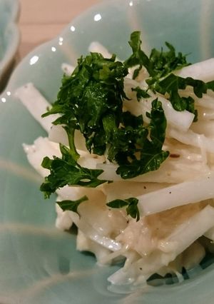 5分で完成!大根とホタテの適当サラダ♪-レシピのメイン写真