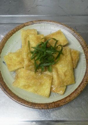 お揚げさんの味醂焼き-レシピのメイン写真