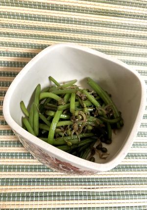 芋づる雑魚山椒♡冷凍山椒♡芋づる♡短時間-レシピのメイン写真