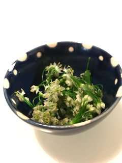 パパッと☆ニラの花のおひたし-レシピのメイン写真