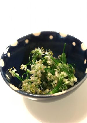 パパッと☆ニラの花のおひたし-レシピのメイン写真