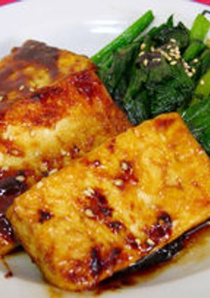 焼肉のタレde豆腐の韓国風ステーキ-レシピのメイン写真