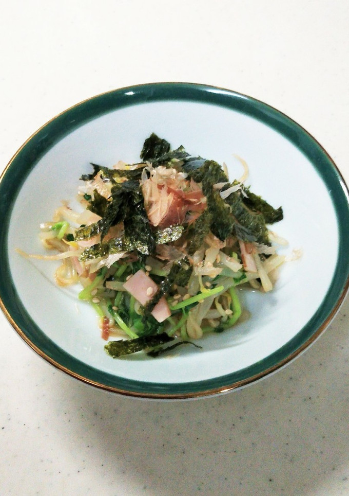 豆苗ともやしのおひたし-レシピのメイン写真