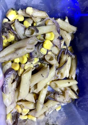 マカロニの醤油マヨ炒め-レシピのメイン写真