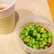 枝豆とシソのおつまみ