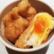 黄金比☆じゅわっとたまご巾着煮!