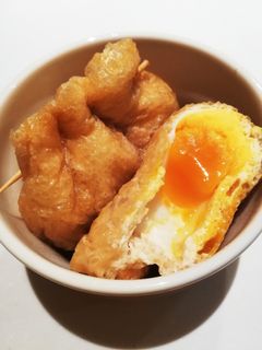 黄金比☆じゅわっとたまご巾着煮!-レシピのメイン写真