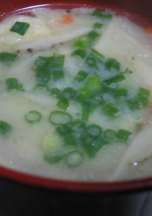 ホッとする味♪おからのみそ汁-レシピのメイン写真