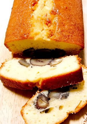 市販の甘栗で！栗のパウンドケーキ-レシピのメイン写真