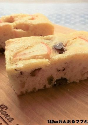 簡単★りんごと甘栗のスティックケーキ-レシピのメイン写真