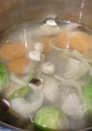 チキンスープ-レシピのメイン写真