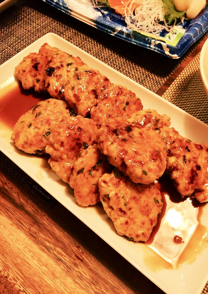 鶏むねつくねの照り焼き♡簡単-レシピのメイン写真