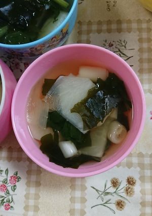 白だしで簡単お吸い物-レシピのメイン写真