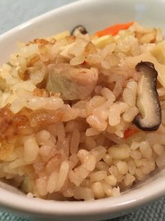 鶏と筍の炊き込みご飯-レシピのメイン写真