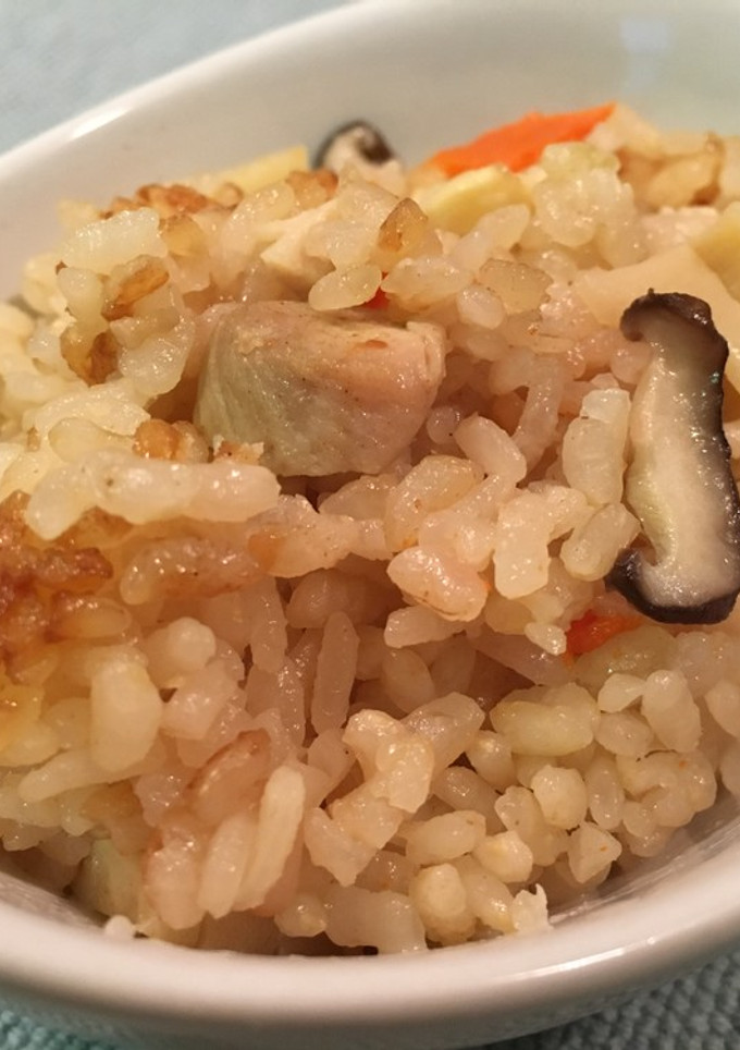 鶏と筍の炊き込みご飯-レシピのメイン写真