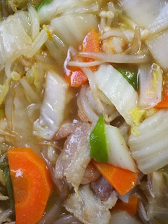 豚バラ肉と残り野菜で中華丼!-レシピのメイン写真