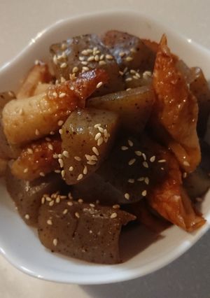 竹輪と蒟蒻の甘辛煮-レシピのメイン写真
