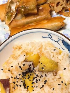 さつまいもの炊き込みご飯-レシピのメイン写真