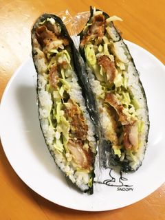 からあげおにぎらず-レシピのメイン写真