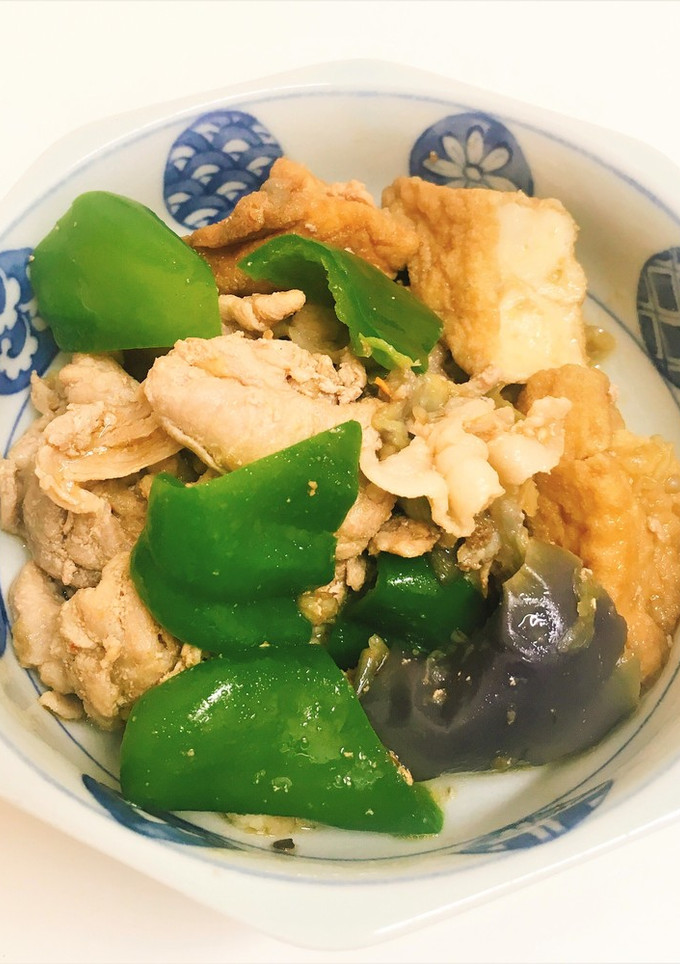 厚揚げと茄子の豆板醤炒め-レシピのメイン写真