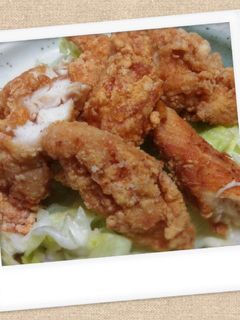 ささみスティックの塩唐揚げ-レシピのメイン写真