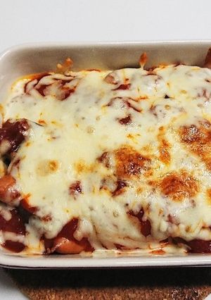 夏野菜のピザ風焼き-レシピのメイン写真