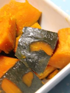 簡単かぼちゃの煮物♡-レシピのメイン写真