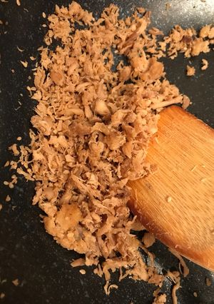 実験！鶏ガラからフレークふりかけ！？-レシピのメイン写真
