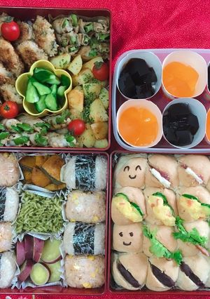 2018年運動会のお弁当〜雨で延期^^;-レシピのメイン写真