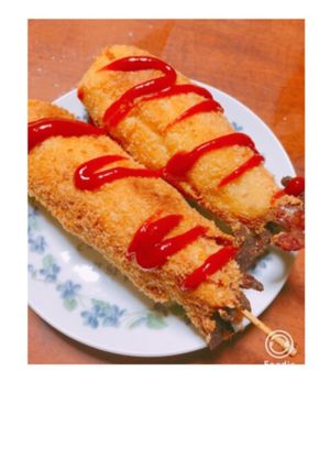 おからでヘルシー！チーズハットグ-レシピのメイン写真
