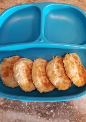 離乳食☆じゃがいもとひよこ豆のおやき-レシピのメイン写真