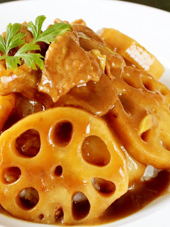 レンジで具材を味わう!れんこんカレー-レシピのメイン写真