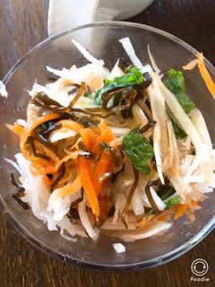 塩昆布で人参と大根の浅漬-レシピのメイン写真