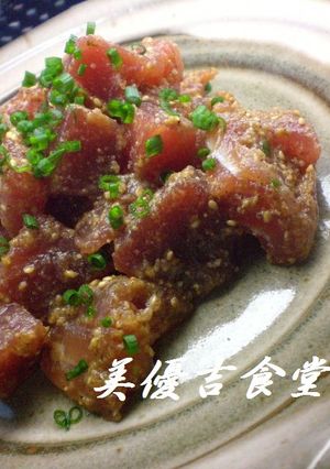 ごま漬けマグロ-レシピのメイン写真