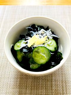 きゅうりとワカメの酢の物-レシピのメイン写真