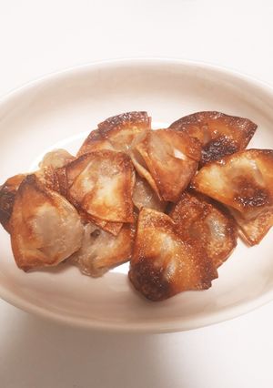 トースターでほったらかし！揚げワンタン-レシピのメイン写真